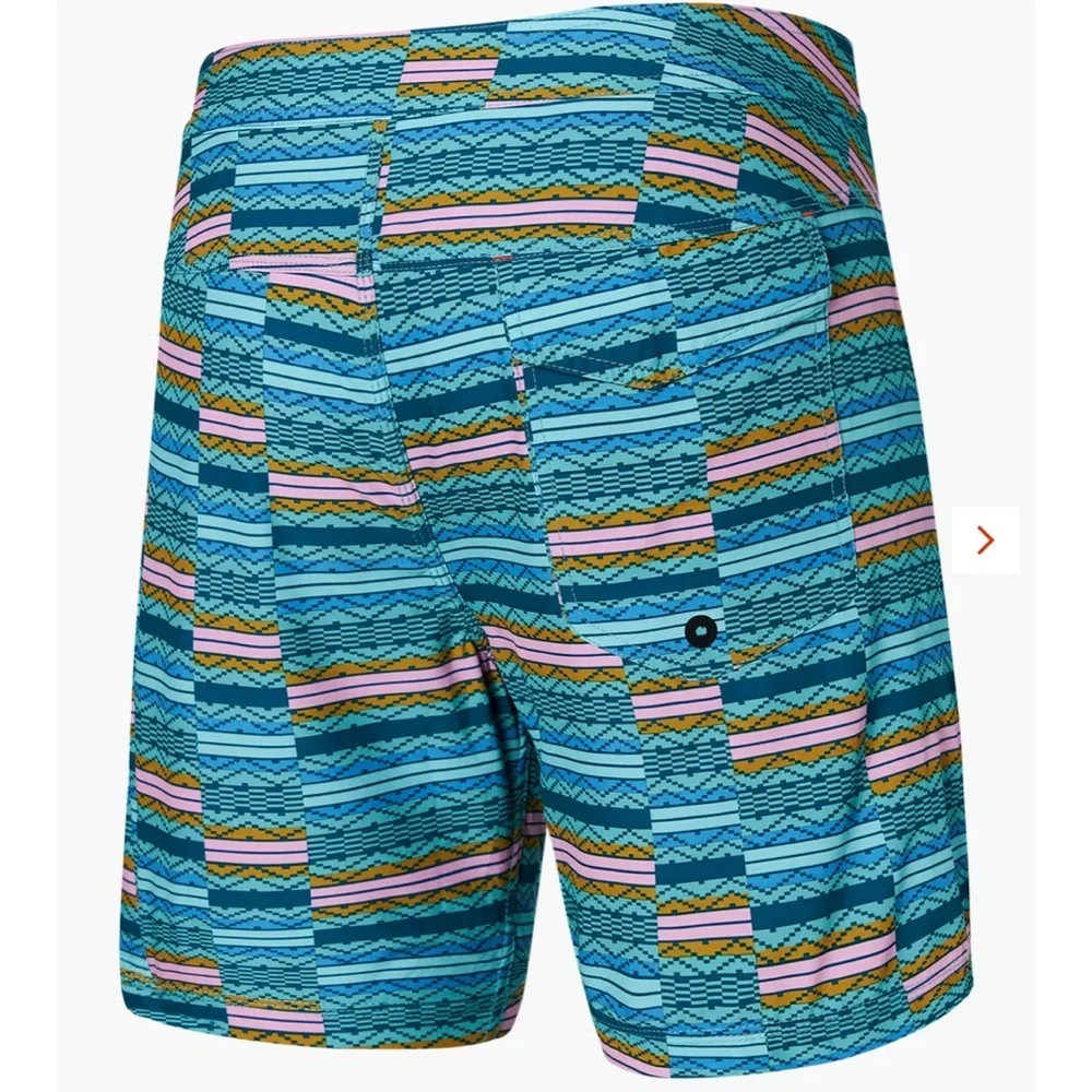 Saxx Betawave 2N1 Swim Boardshort 7" with liner size 32 - Picture 2 of 8
